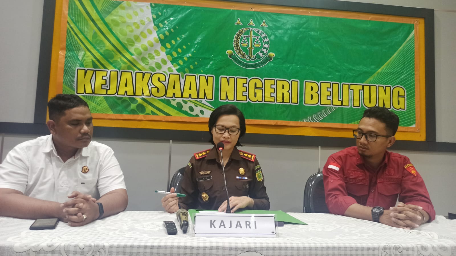 Kejaksaan Negeri Belitung Tahan 2 Tersangka Korupsi PT. PTBBI, Kerugian Negara Capai Rp1,2 Miliar