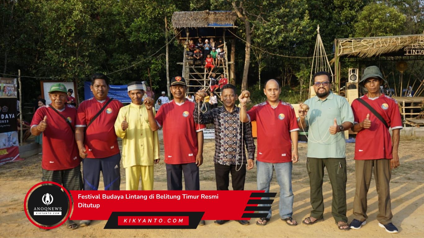 Festival Budaya Lintang di Belitung Timur Resmi Ditutup