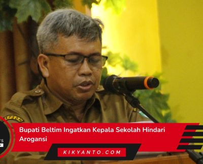 Kepala BKPSDM Kabupaten Beltim Hendri Yani